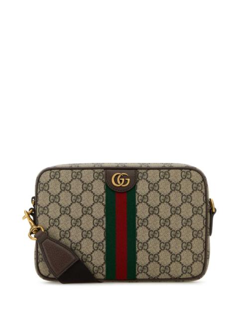GUCCI Gucci Men Printed Canvas Small Ophidia Clutch
