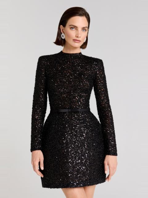 NADINE MERABI Edie Black Dress