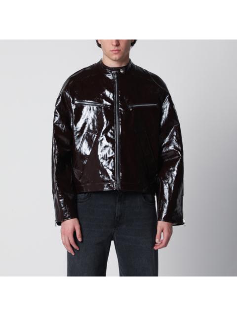 Séfr Sefr Ristretto Racer Coated Linen Jacket Men
