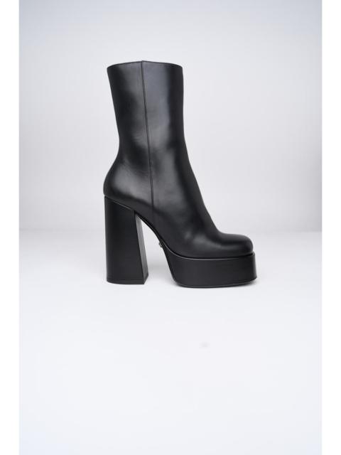 VERSACE BLACK LEATHER BOOTS