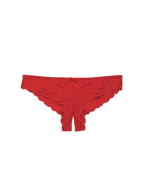 Fleur du Mal Charlotte Crotchless Panty