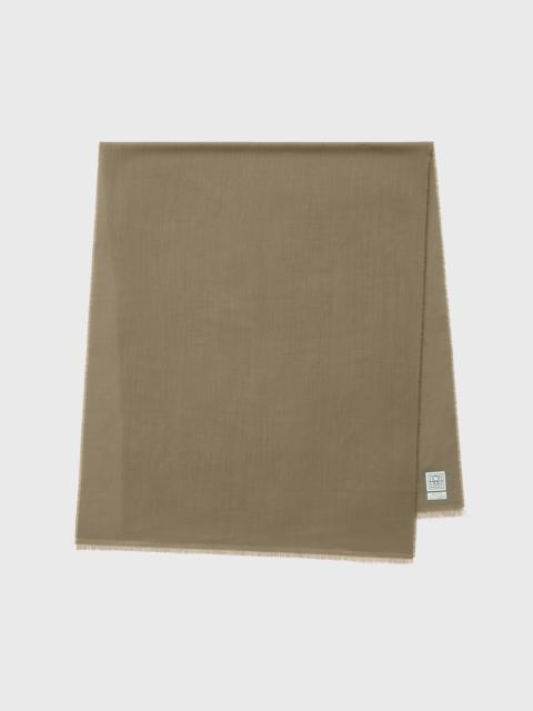 TOTEME Light wool scarf hazel