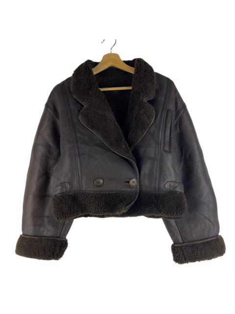 Other Designers Black Sheep - 🔥JUST BIGI SHEEPSKIN SHERPA CROPPED