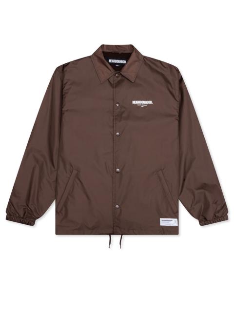 NEIGHBORHOOD WINDBREAKER JACKET 1 - BROWN