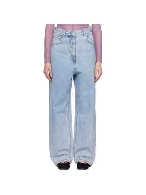 pushBUTTON Blue Panty Cutout Jeans