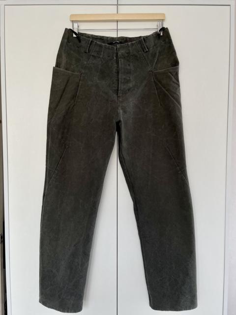 Other Designers Lumen et Umbra Cold Dyed Zip Pant Trousers Size 48