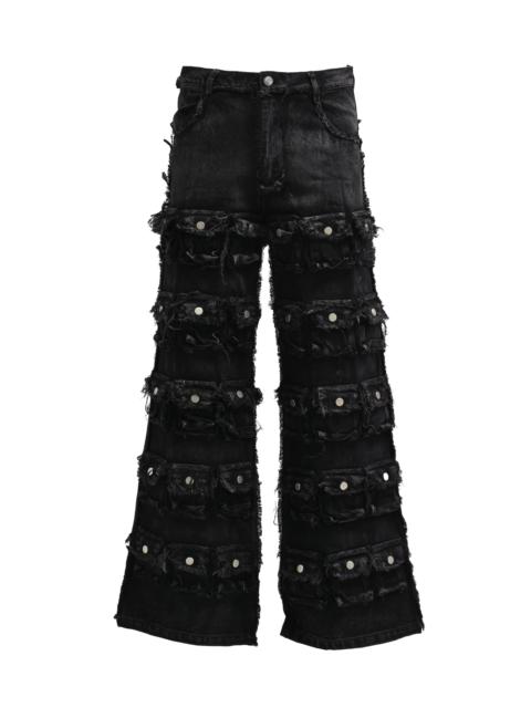 NO/FAITH STUDIOS 64 POCKET PANTS (EXCLUSIVE) / BLK