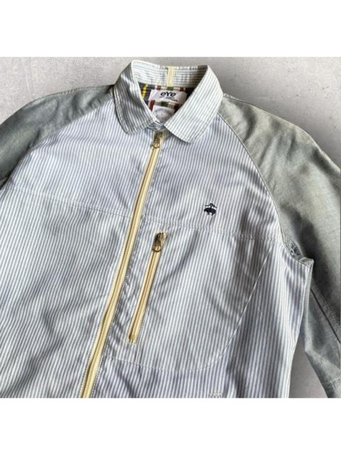 Junya Watanabe MAN EYE X Brook Brother Zip Up Shirt Jacket
