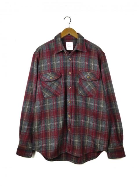 Other Designers Flannel -  Final Drop! Felissimo Sunnyclouds Checked Jacket