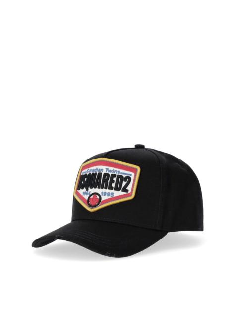 Dsquared2 D2 Logo Black Baseball Cap