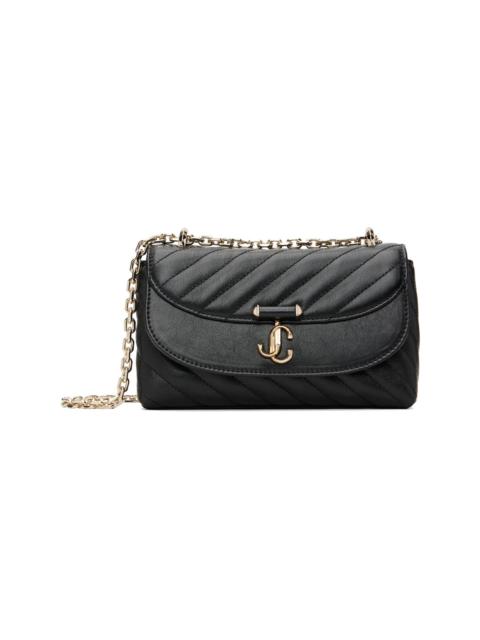 JIMMY CHOO Black Curve Wallet Bag