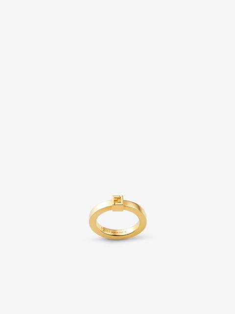 FENDI Forever Fendi ring Gold-colored metal ring