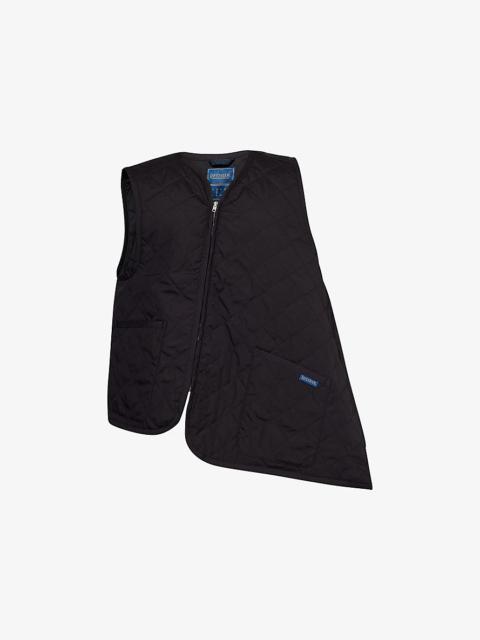 Comme des Garçons x Lavenham Asymmetric Padded Cotton Gilet