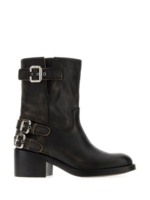 Chloé Black leather Dakota boots