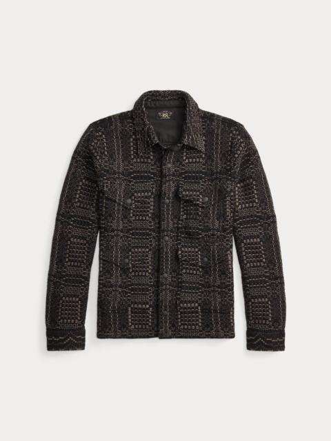 RRL by Ralph Lauren Jacquard-Knit Wool Overshirt Sweater