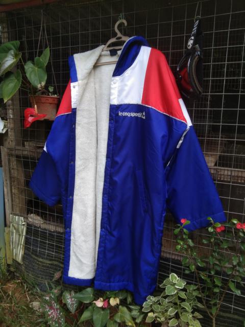 Other Designers Le Coq Sportif - VINTAGE LE COQ SPORTIF SHERPA PARKA LONG JACKET