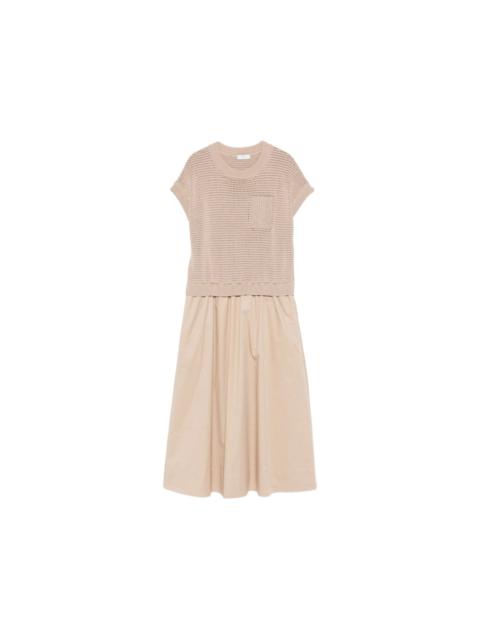 PESERICO Peserico Brown Knitwear - Knitted Dresses Women