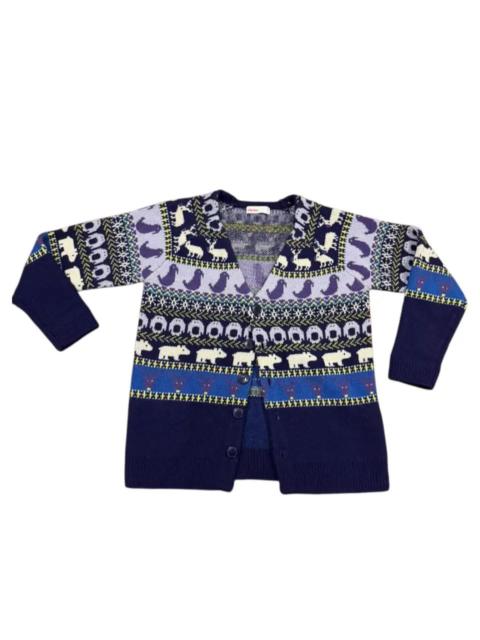 ISSEY MIYAKE Issey Miyake Ne Net Knit Cardigan Japan Designer Streetwear