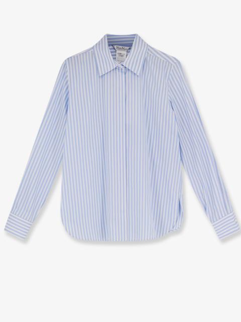 Max Mara Max Mara Mxmaccenni Striped Cotton Shirt