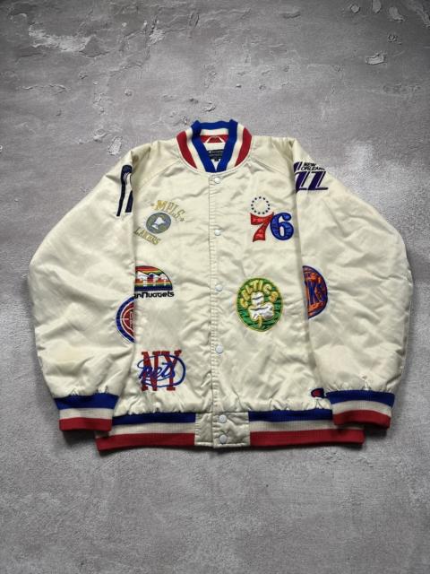 Champion Champion NBA Teems Patched Logo Celtics Bomber Jacket Knicks