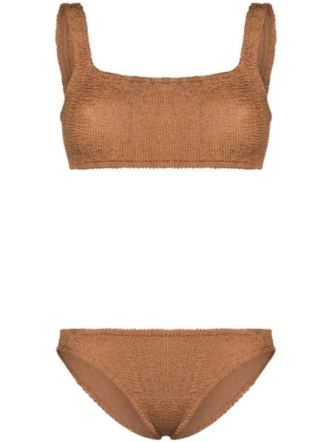 Hunza G Xandra crinkle bikini set