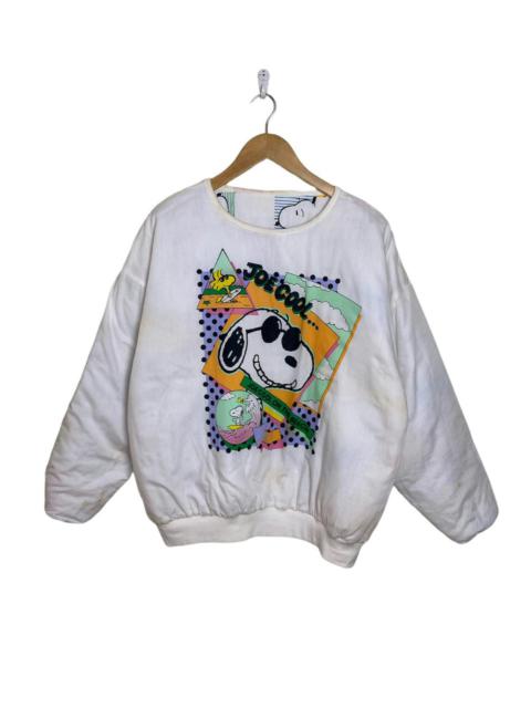 Other Designers Vintage Snoopy All Over Printed Reversible Sweatshirt