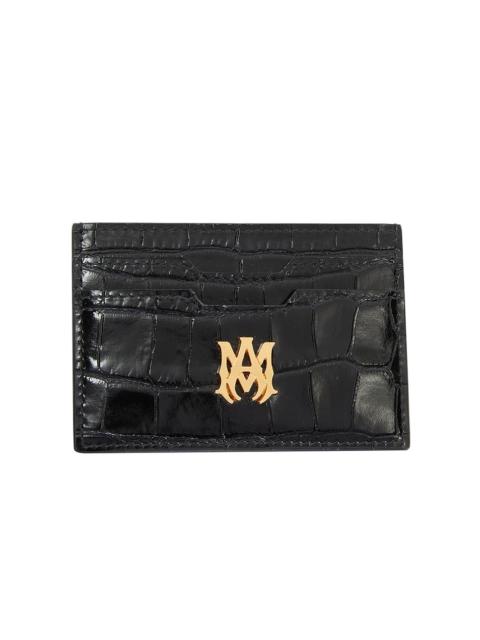 AMIRI Croc Embossed Card Holder