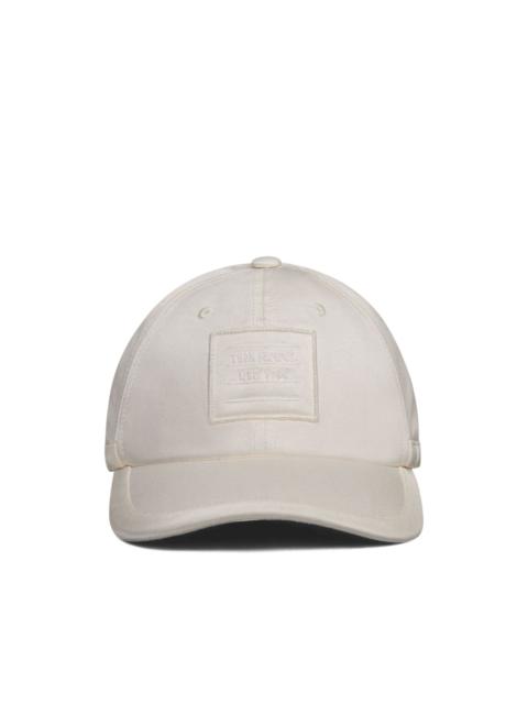 logo-embroidered cap