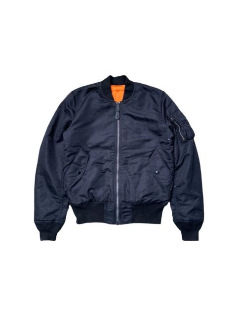 ALPHA INDUSTRIES Vintage Alpha Industries MA-1 Flight Jacket Black Reversible