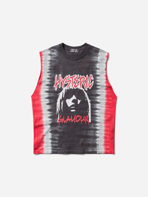 Hysteric Glamour Men's Hysteric Underground Sleeveless T-Shirt Black