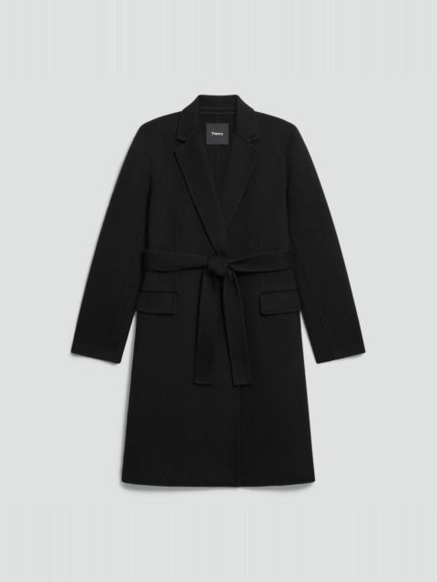 Theory Belted Coat in Double-Face Wool-Cashmere