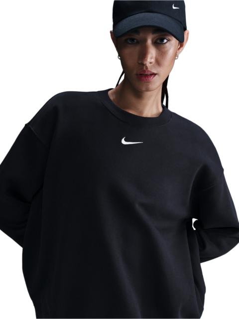 Nike Nike Womens Nike NSW Phoenix Fleece OS Long Crew