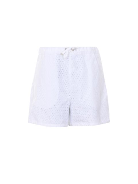 Moncler Moncler Women Logo Sangallo Shorts