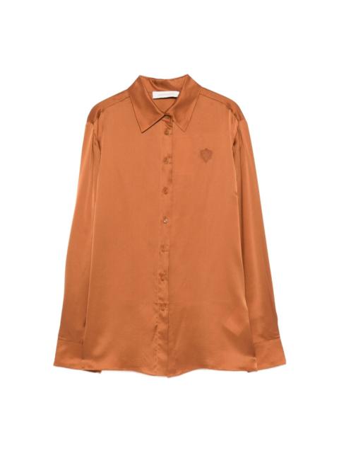 Zimmermann embroidered silk shirt