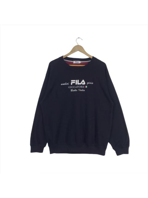 Other Designers Vintage - Vintage Fila Giocatore Sweatshirt Crewneck Embroidery Logo