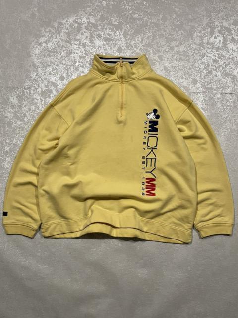 Vintage Mickey Mouse Disney Store Hal Zip Sweatshirt