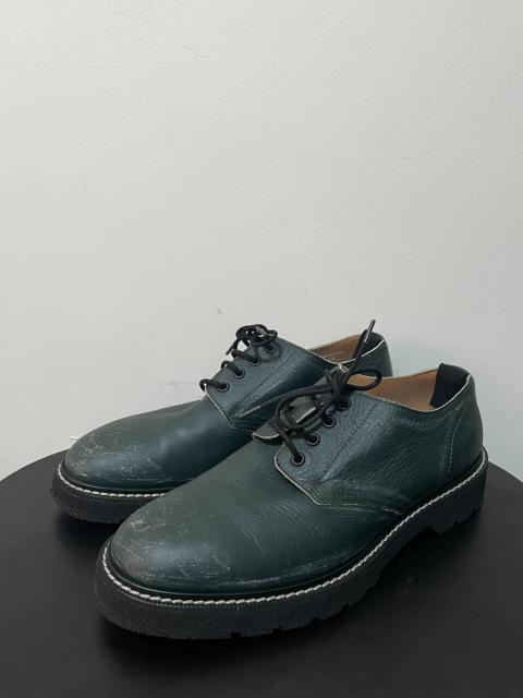 Maison Margiela Maison Margiela Green Derby Shoes