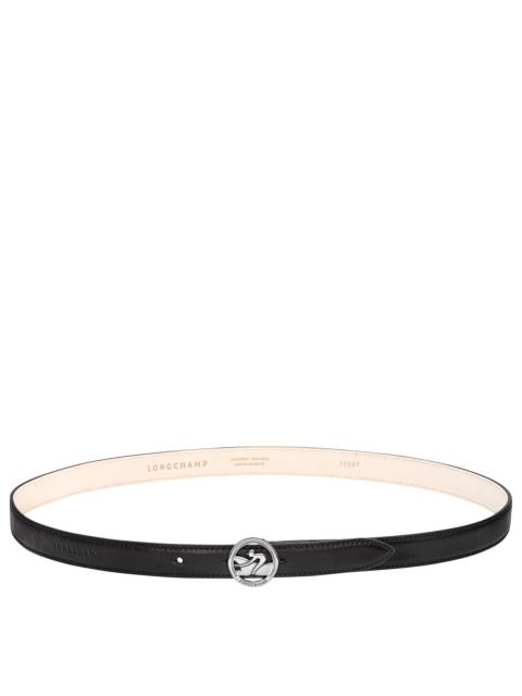 Longchamp Ladies' belt Black - Leather