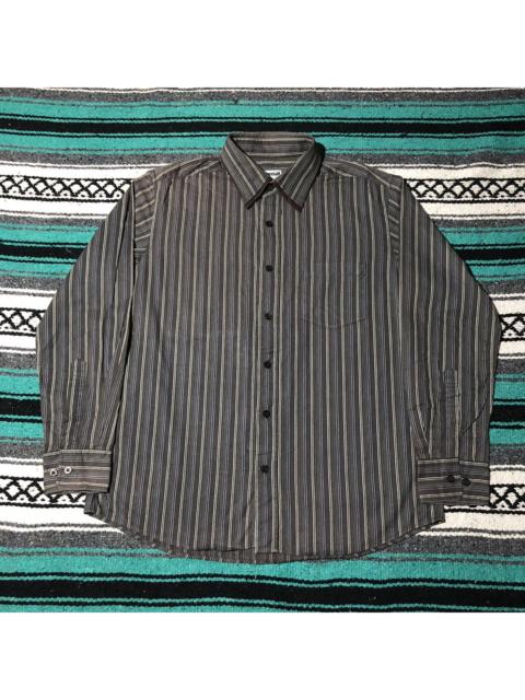Other Designers Vintage - Kansai Stripped Button Up Shirt