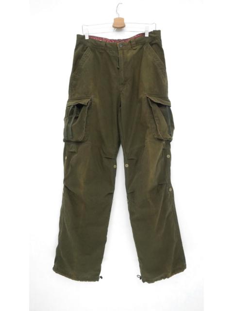 Other Designers Military - 🔥🔥Vintage SUNNY CLOUD Sunfaded Heavy Cargo Pants