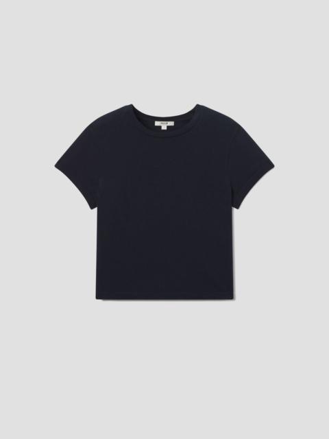 AGOLDE ADINE SHRUNKEN TEE IN WHITE