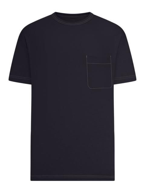 Lemaire Lemaire Men Short-Sleeved Boxy T-Shirt In Heavy Jersey