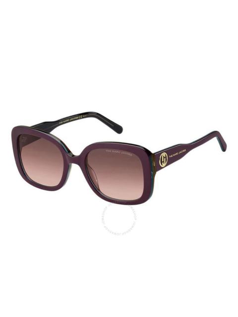 Marc Jacobs Marc Jacobs Pink Gradient Square Ladies Sunglasses MARC 625/S 0LHF/3X 54