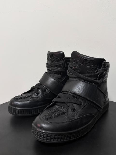 Givenchy Givenchy Pieced Leather Lace-Up Shoes