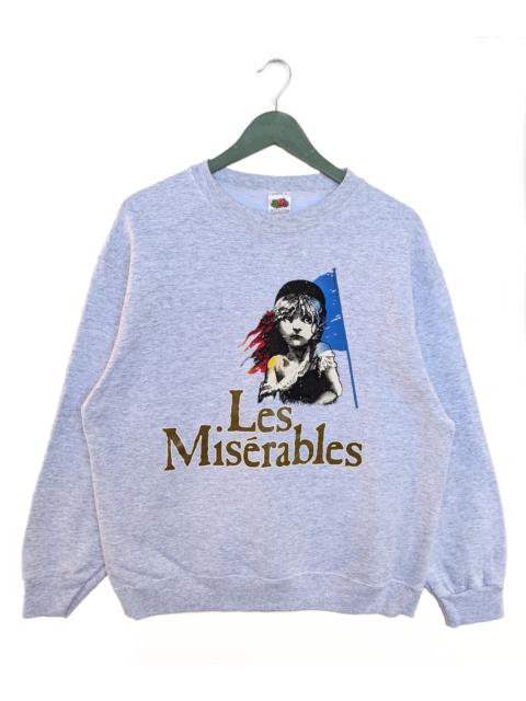 Other Designers Fruit Of The Loom - RARE💥1986 Les Miserables Sweatshirt/Size L