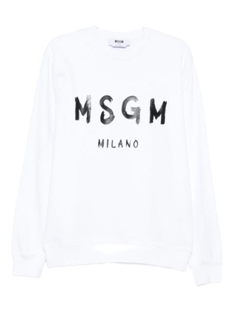 MSGM LOGO SWEATSHIRT