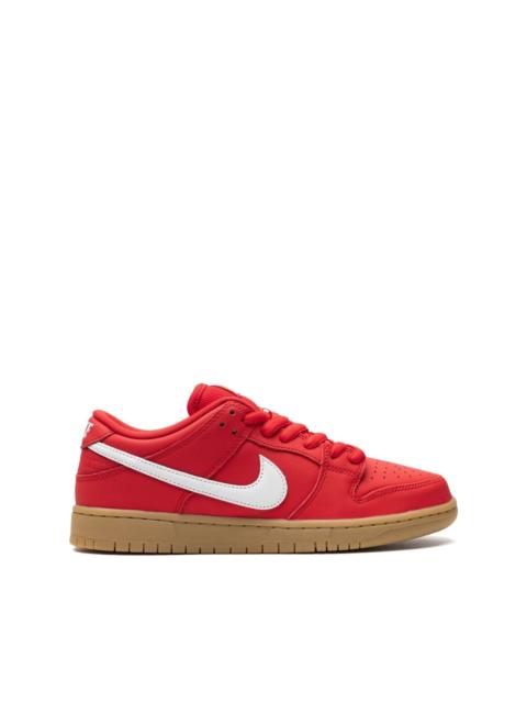 Nike SB Dunk Low Pro "University Red/Gum" sneakers