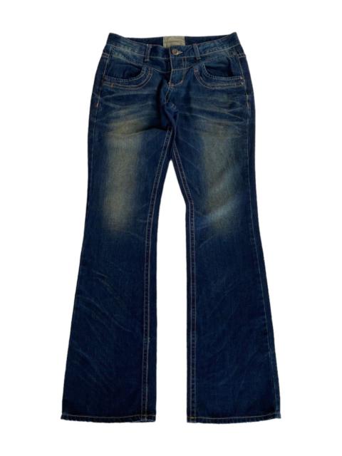 Other Designers Vintage - 💥FLARED💥LOLITA JEANS BOOTCUT DISTRESSED DENIM FLARE JEANS
