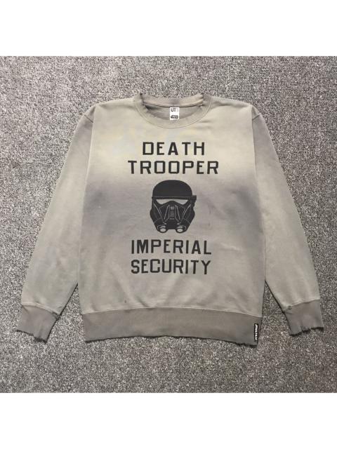 Other Designers Uniqlo - Uniqlo X Star Wars Movie Distressed Sweatshirt