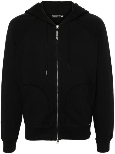 TOM FORD Tom Ford Men Cotton Zipped Hoodie
